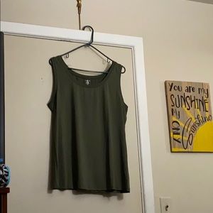 Olive green camisole